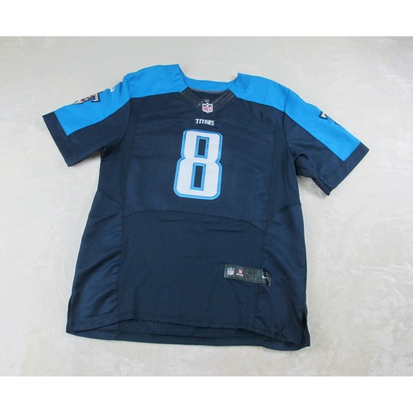 Marcus Mariota Tennessee Titans Jersey Mens Extra Large Blue Nike NFL Football* - Picture 2 of 10